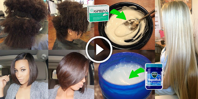 Use These 2 Ingredients And Make Your Hair Long Shiny Straight