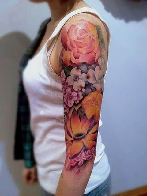 Mangas de tatuagens femininas Mangas de tatuagens femininas