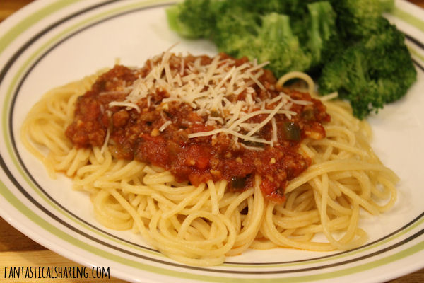 Fantastical Sharing of Recipes: Ree's Spaghetti