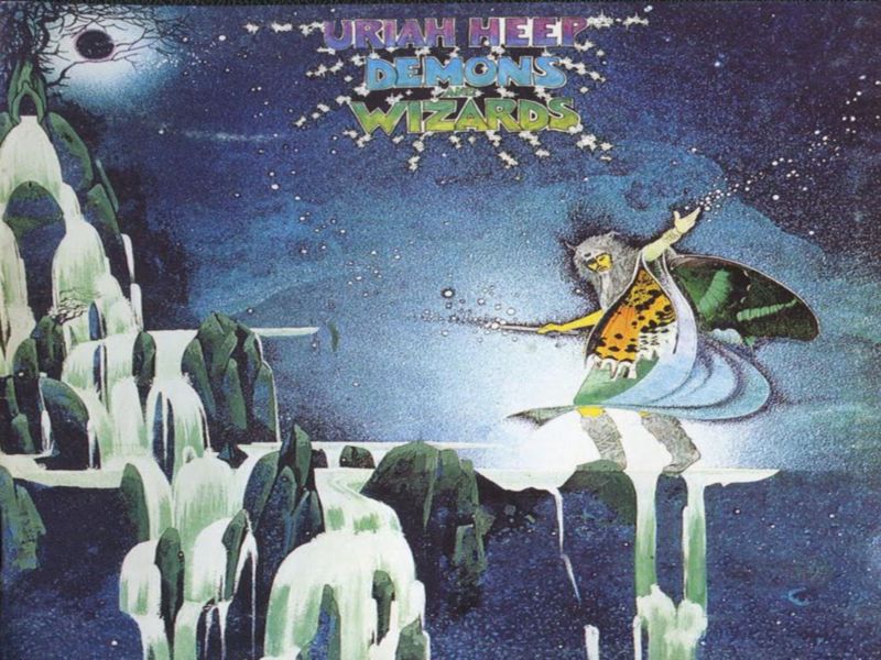 Después de un pésimo día... DEMONS AND WIZARDS Uriah Heep