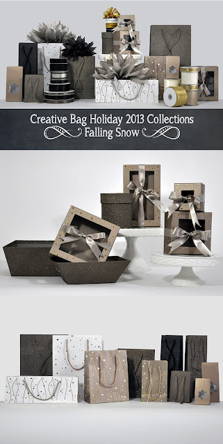 Creative Bag Holiday 2013 Falling Snow Collection