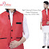 Pop It Right With Bright Ethnic Waistcoat For Men 