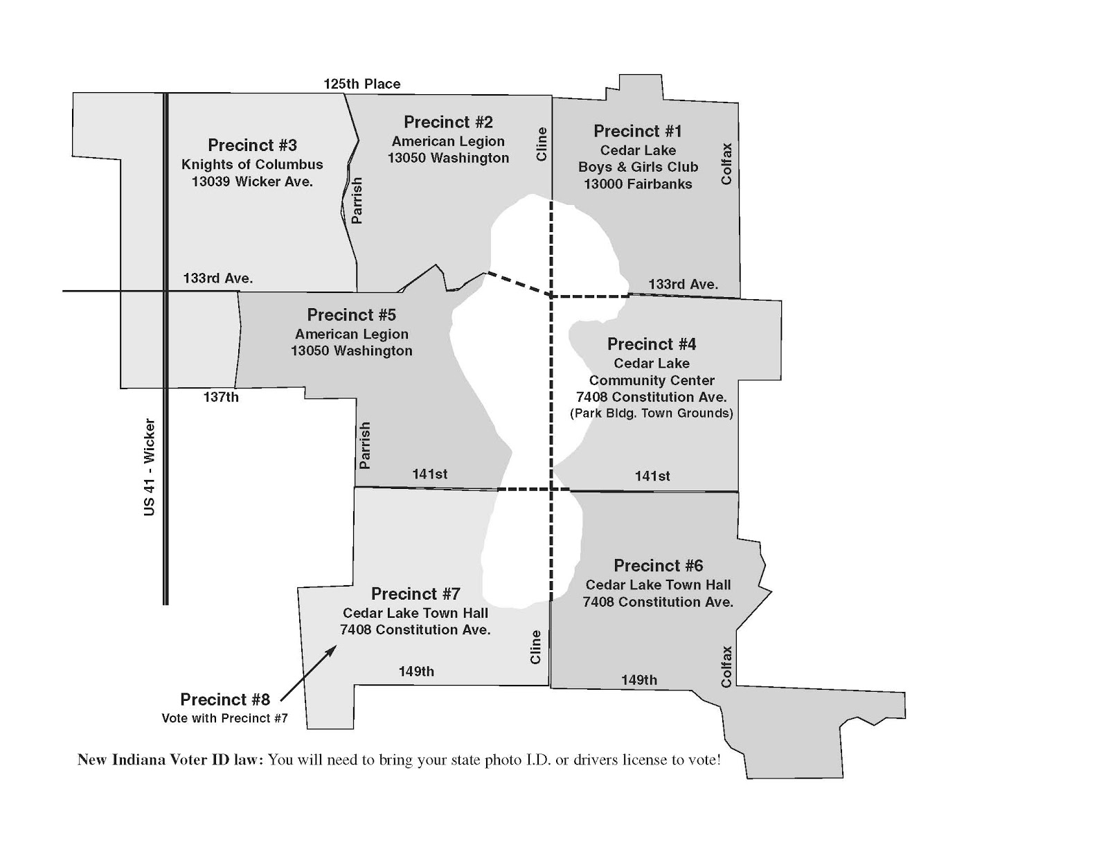 Cedar Lake/Hanover Republicans of Lake County Voting On November 6th