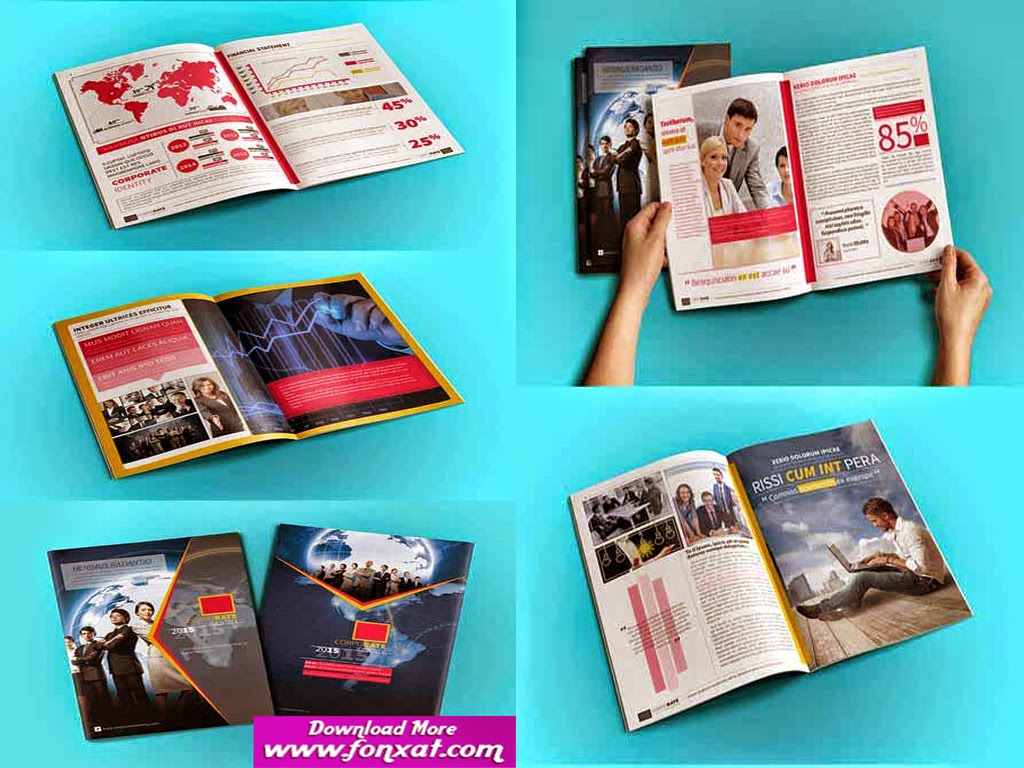 تصميمات مجلات التصميم رقم ( 25 ) magazine design