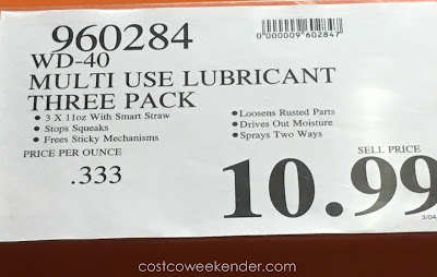 Deal for a 3 pack of WD-40 at Costco