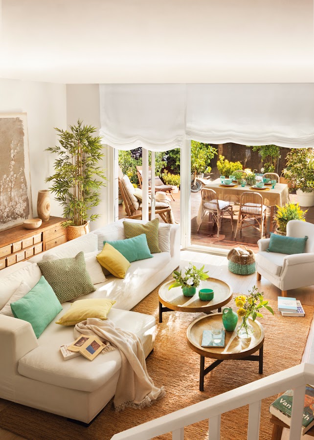 10 ideas para vestir tu salón de primavera