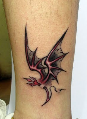 Dragon Tattoo on Foot