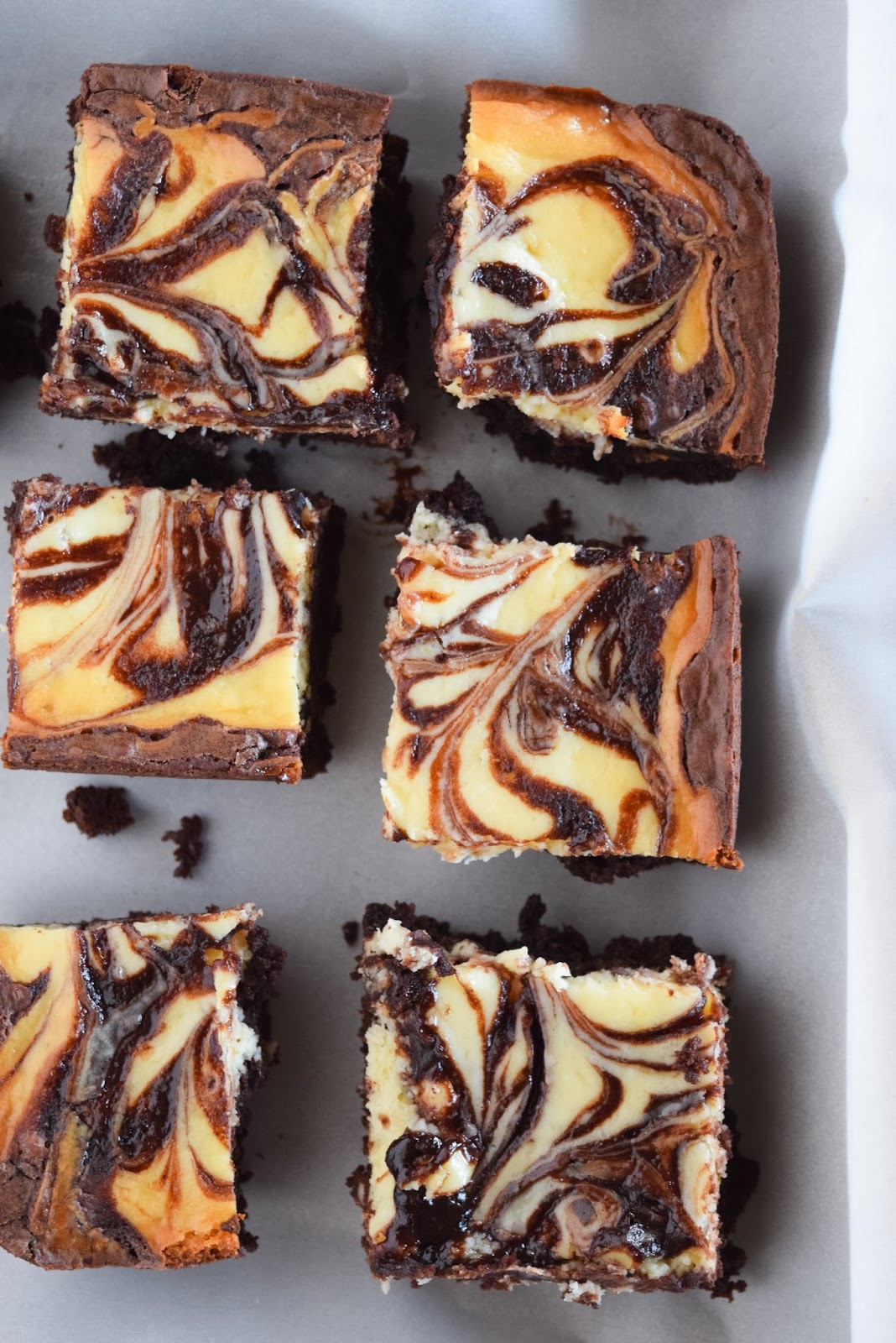 THE EASIEST CREAM CHEESE SWIRL BROWNIES Baste steff