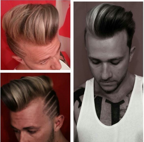 men hair styling techniques photo