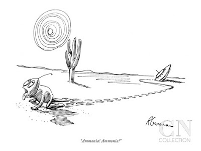 Ammonia! Ammonia! - New Yorker Cartoon 
By: Robert Grossman