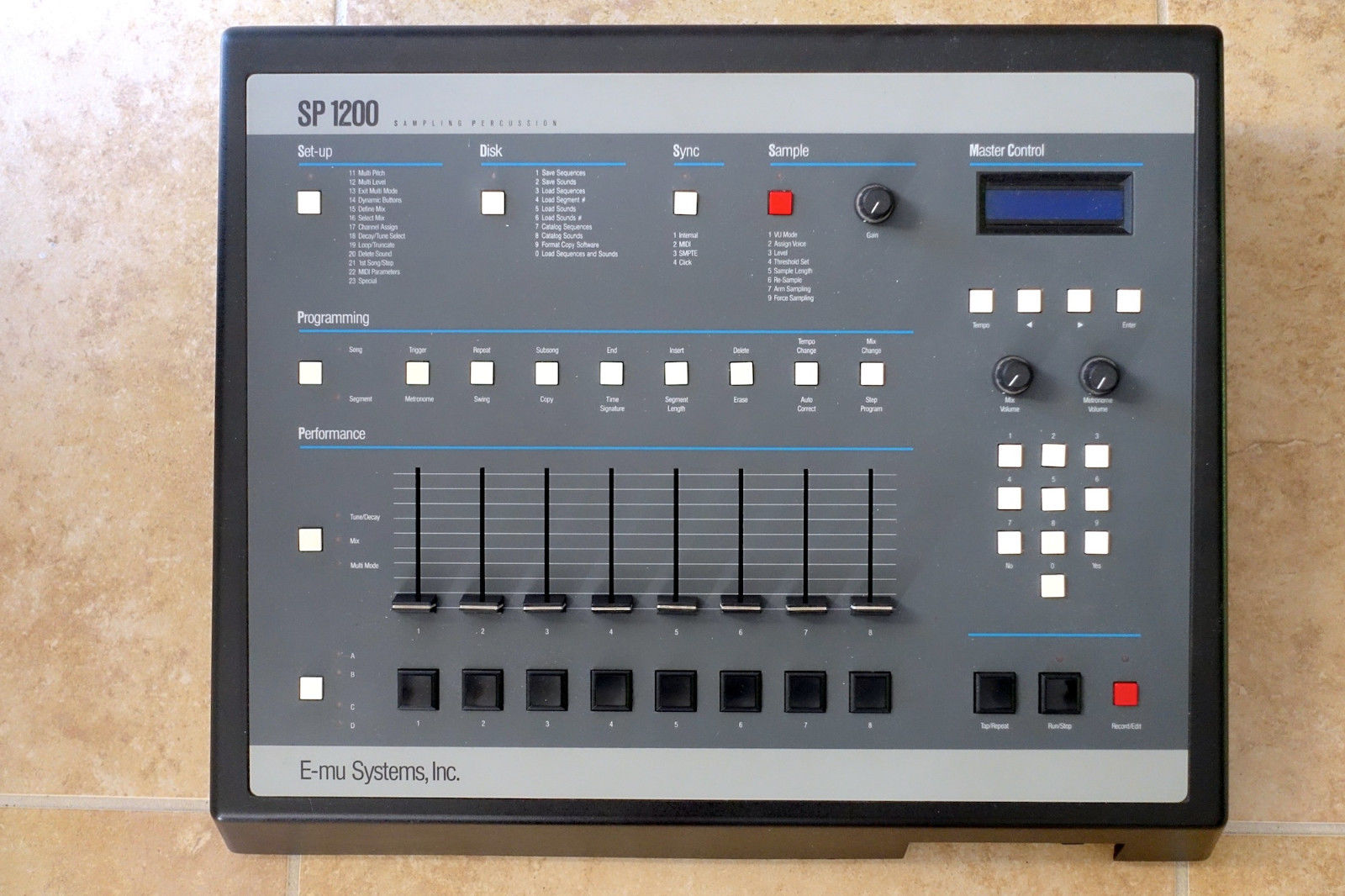 MATRIXSYNTH Emu SP1200 Vintage Sampling Drum Machine