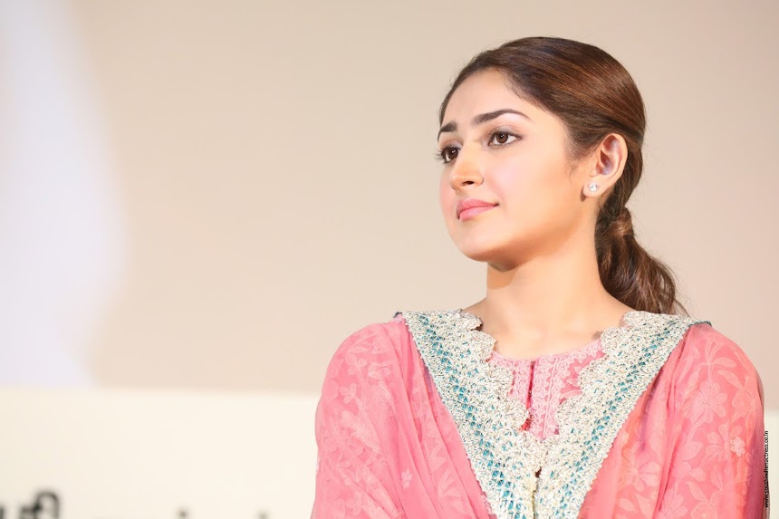 Sayyeshaa Saigal at Junga movie audio launch