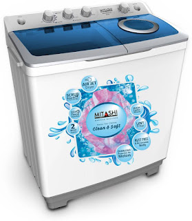 mitashi semi automatic washing machine