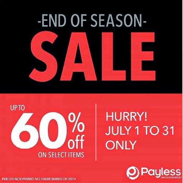 Manila Shopper Payless End of Season SALE July 2014