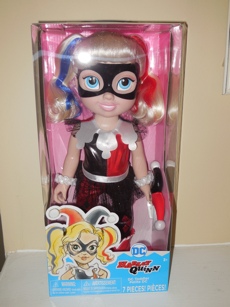 Details about   DC Super Hero Girls Harley Quinn Toddler Doll 15” Figure New 