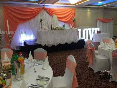 Lara Party Hire Wedding Fairy Lights Backdrop