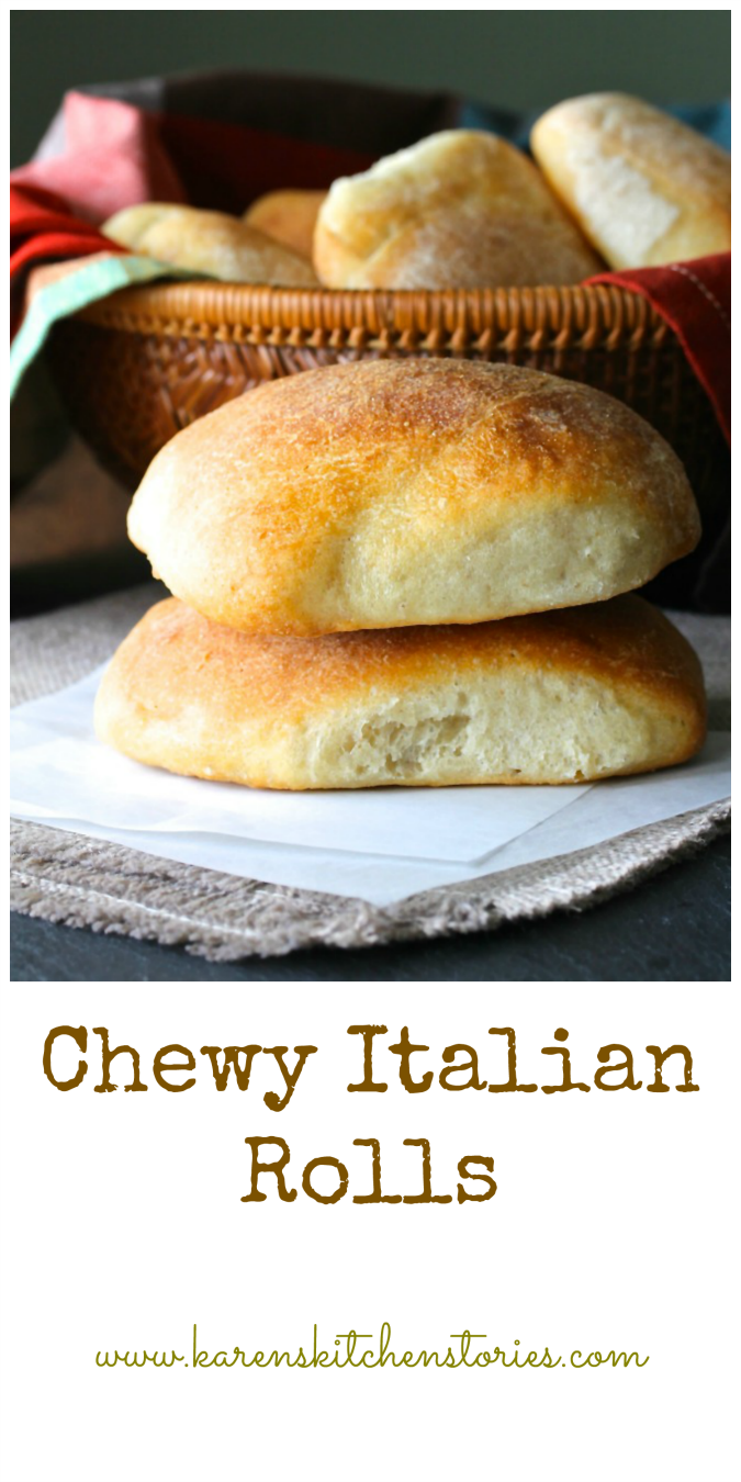 Chewy Italian Dinner Rolls Karen's Kitchen Stories