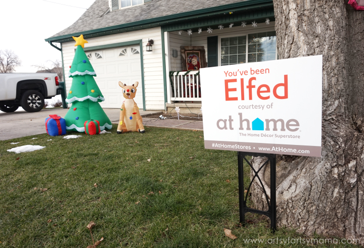 “Elf the Yard” with At Home Stores #MyReason #AtHomeStores