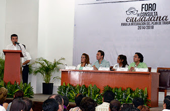 Mauricio Góngora celebra participación ciudadana en foro de derechos humanos