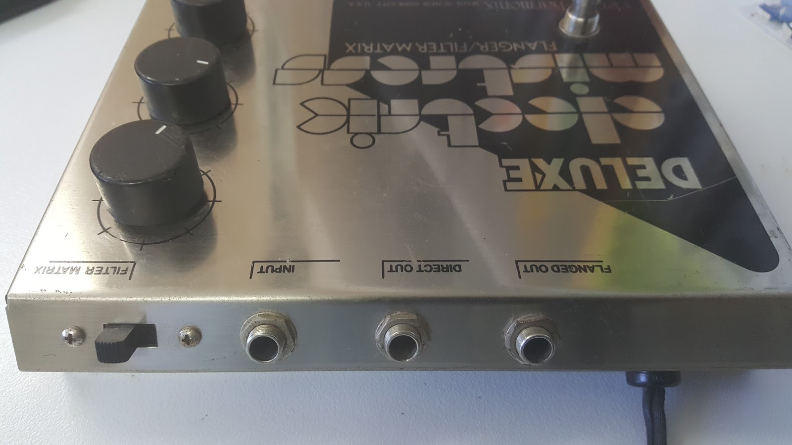 JonDent - Exploring Electronic Music: Electro harmonix Deluxe