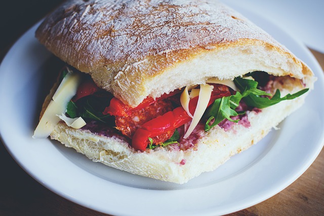 Sandwich de vegetales