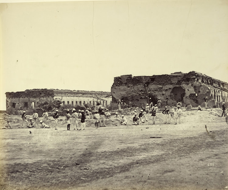 General Wheeler's Entrenchment at Cawnpore (Kanpur), after Indian Mutiny - c1860's