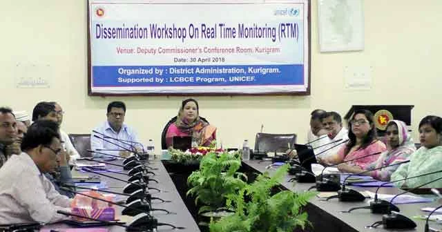 In Kurigram, there was a seminal workshop on time
