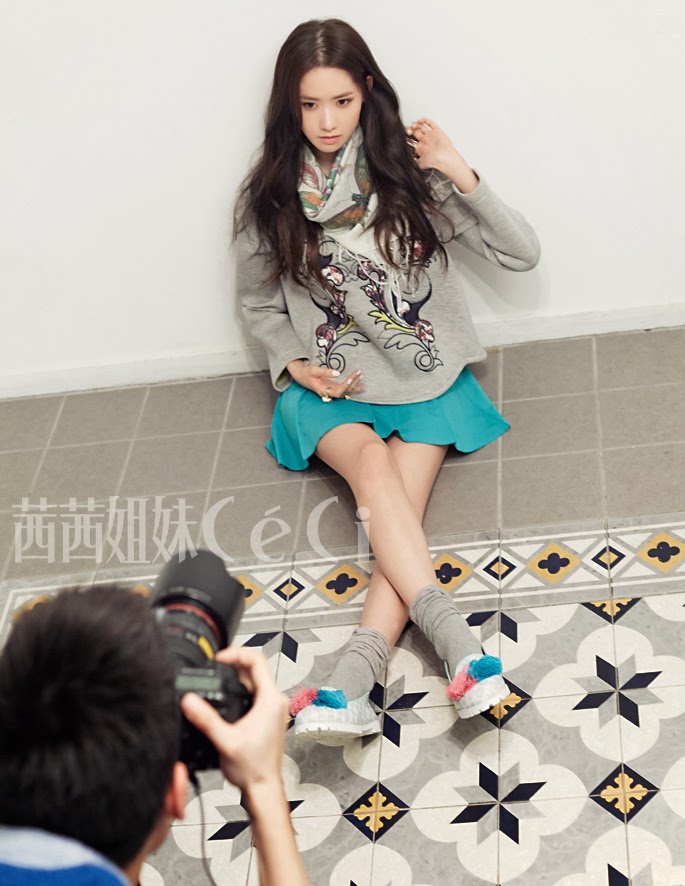 Snsd Overload Yoona On Ceci March 2014 Issue