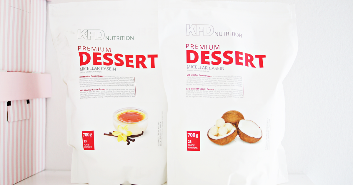 AJMISSINDEPENDENT Recenzja KFD Nutrition PROTEIN DESSERT (kazeina)