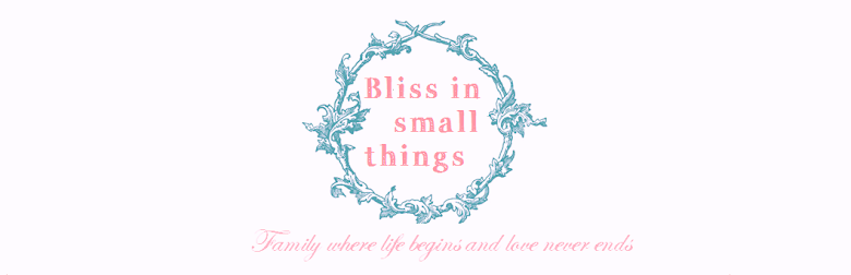 Bliss in small things