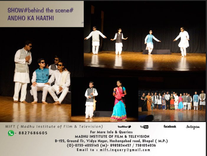 Click EVENTS SHOW Behind the Scene Hindi Play Andho ka Haathi