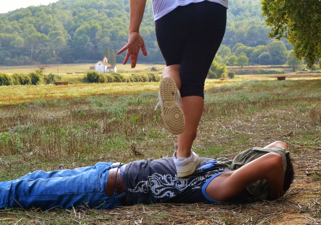 crushandtrampling Trampling with Nike dunk low and meshes in paradise