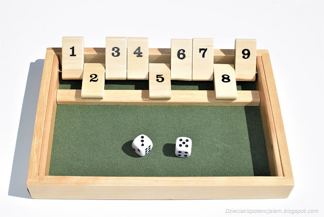 shut the box zasady gry