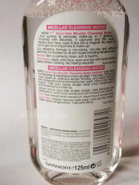 garnier micellar cleansing water pink untuk kulit sensitif review