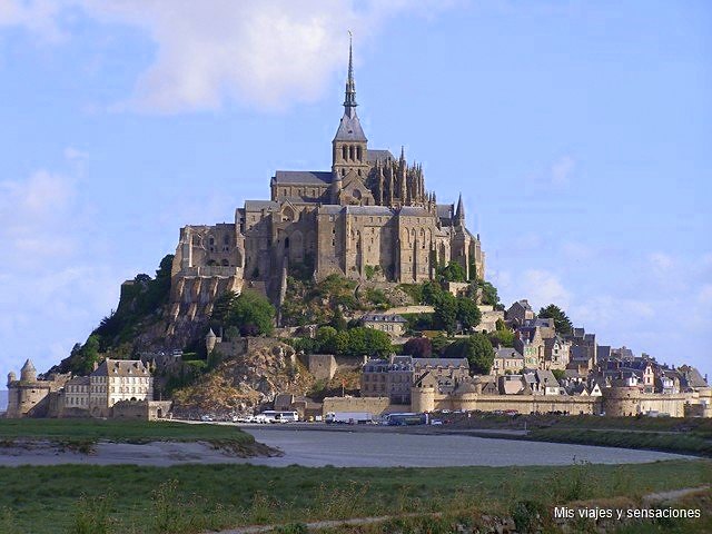 Monte Saint-Michel, Normandía, Francia