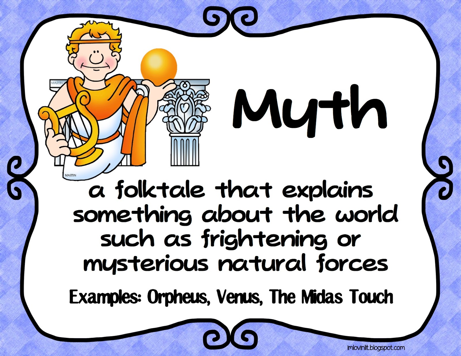Ms. Noushka's English Kingdom Grade 6 Myths, Fables, Fairy Tales and