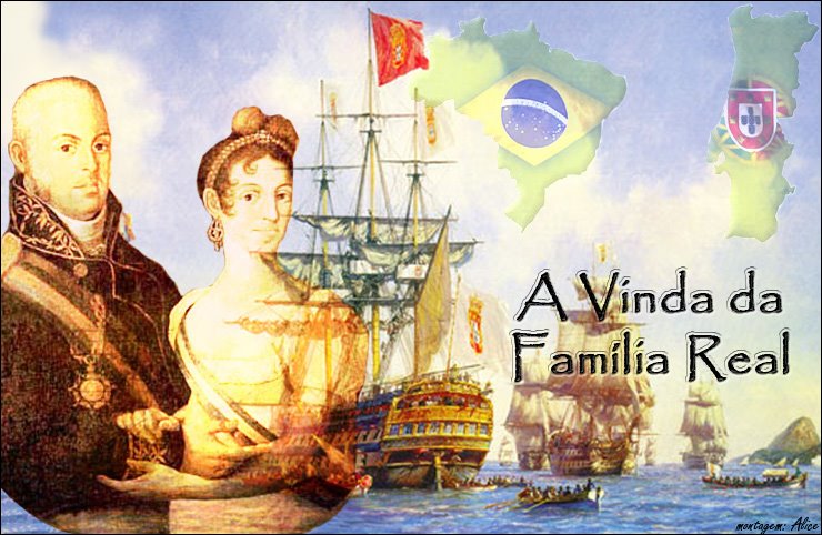 História na sala de aula:: Fuga da família Real portuguesa para o