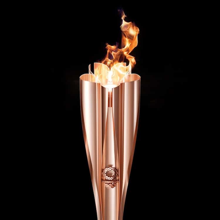 Japan Reveals The Official Olympic Torch Design For 2020