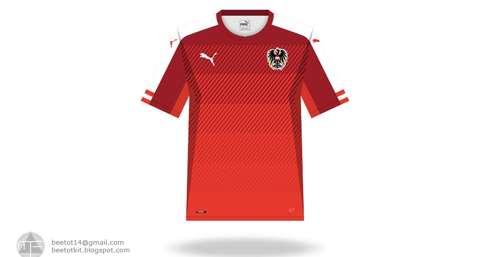 Beetot Kit Austria Euro 2016 Kit