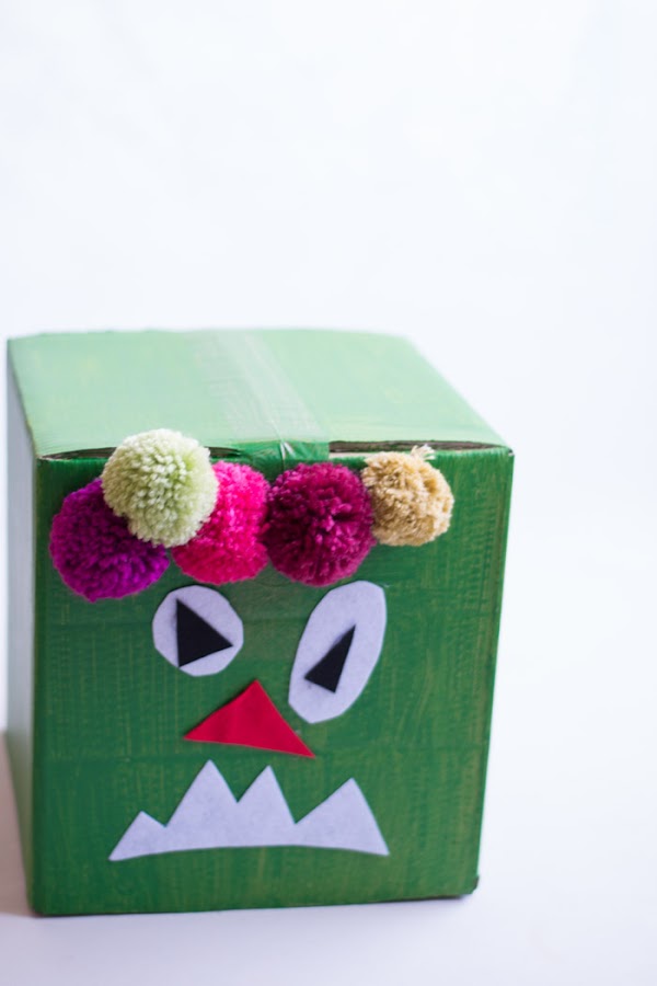 Disfraz Carnaval Cajas de cartón diy