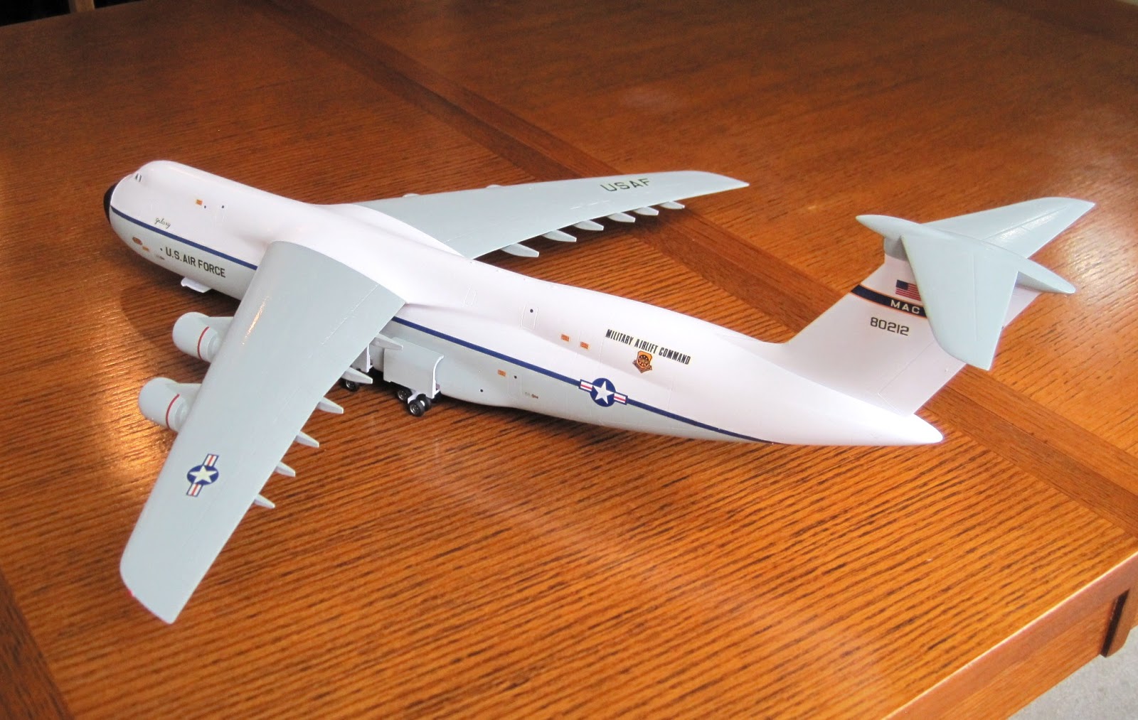Model Airplane Memories Entex 1/144 Lockheed C5A Galaxy