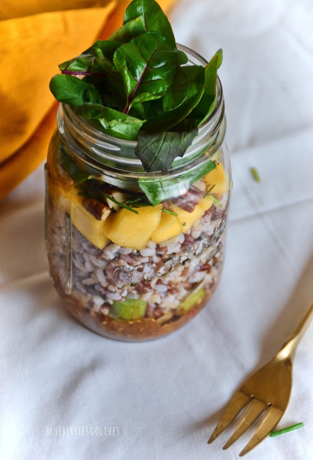 ENSALADA EXÓTICA EN TARRO