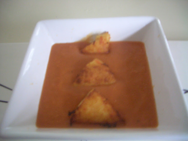 bowl of tomato soup