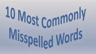 10 Most commonly Misspelled words