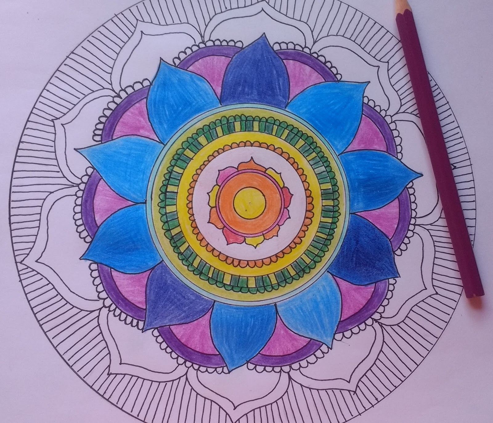 Blog de Miriam: Cómo hacer una Mandala