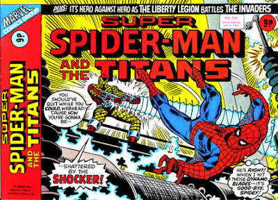 Super Spider-Man and the Titans #204, the Shocker