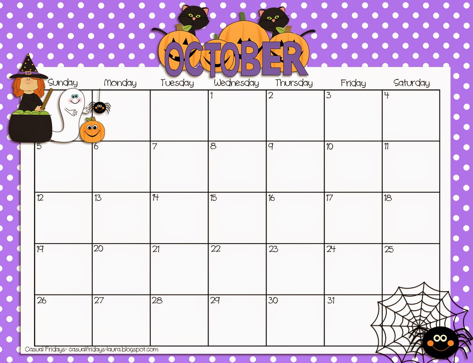 October Calendar Editable Printable Word Searches October Calendar Editable Printable Word Searches