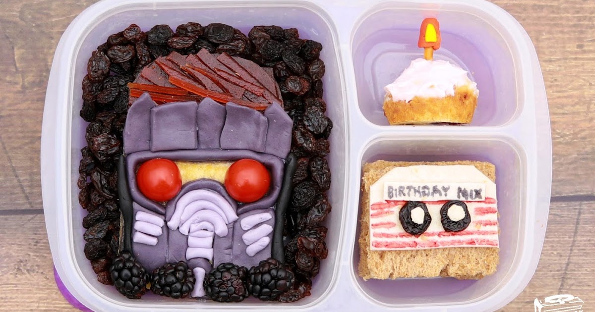 Lunchbox Dad Guardians Of the Galaxy StarLord Happy Birthday Lunch