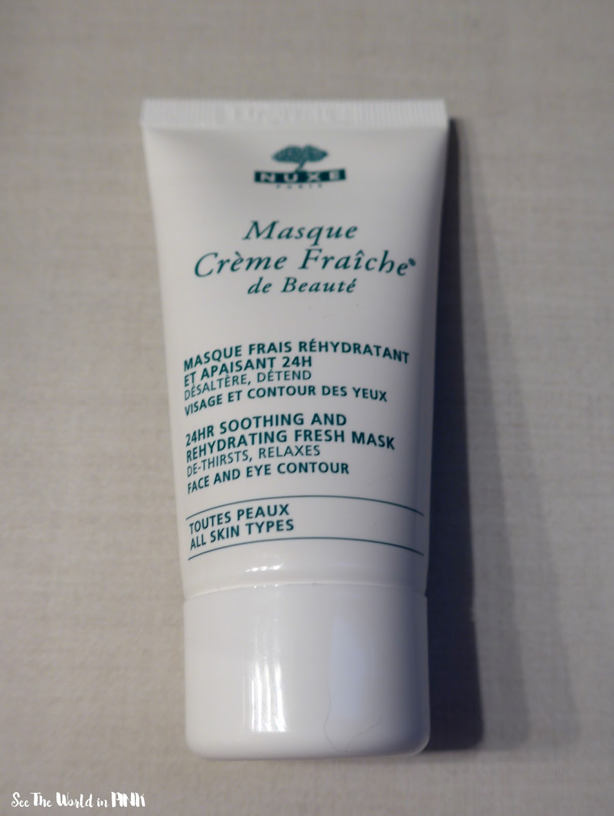 Wine + Mask Wednesday (Fruits and Wine by Moncigale + Nuxe Masque Crème