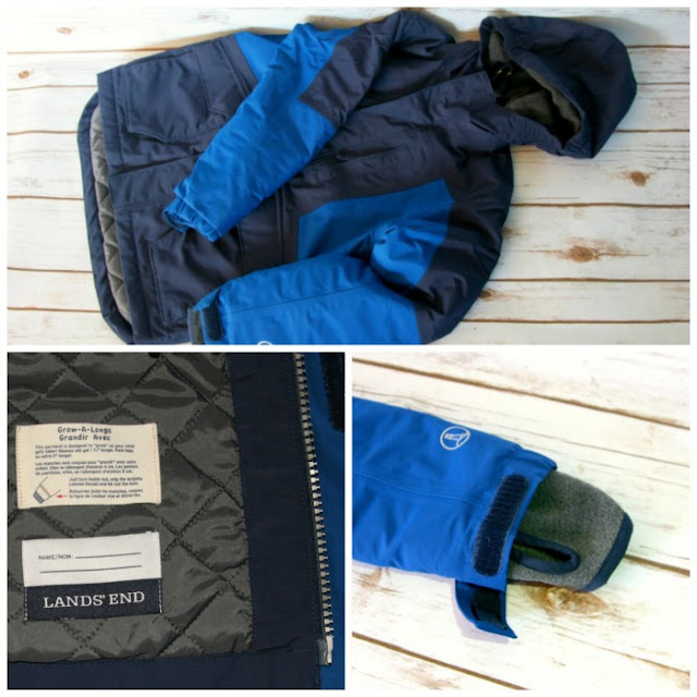 Lands' End Winter Style | Morgan's Milieu: Boy's Squall from Lands' End with name label, and loop for hanging!
